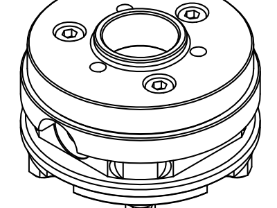 Zeichnung der Aufnahmen für Nullpunktspannsystem EROWA für Handspannfutter DBF160