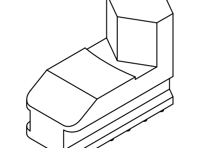 Zeichnung eines Standardbacken für Handspanfutter DBF34